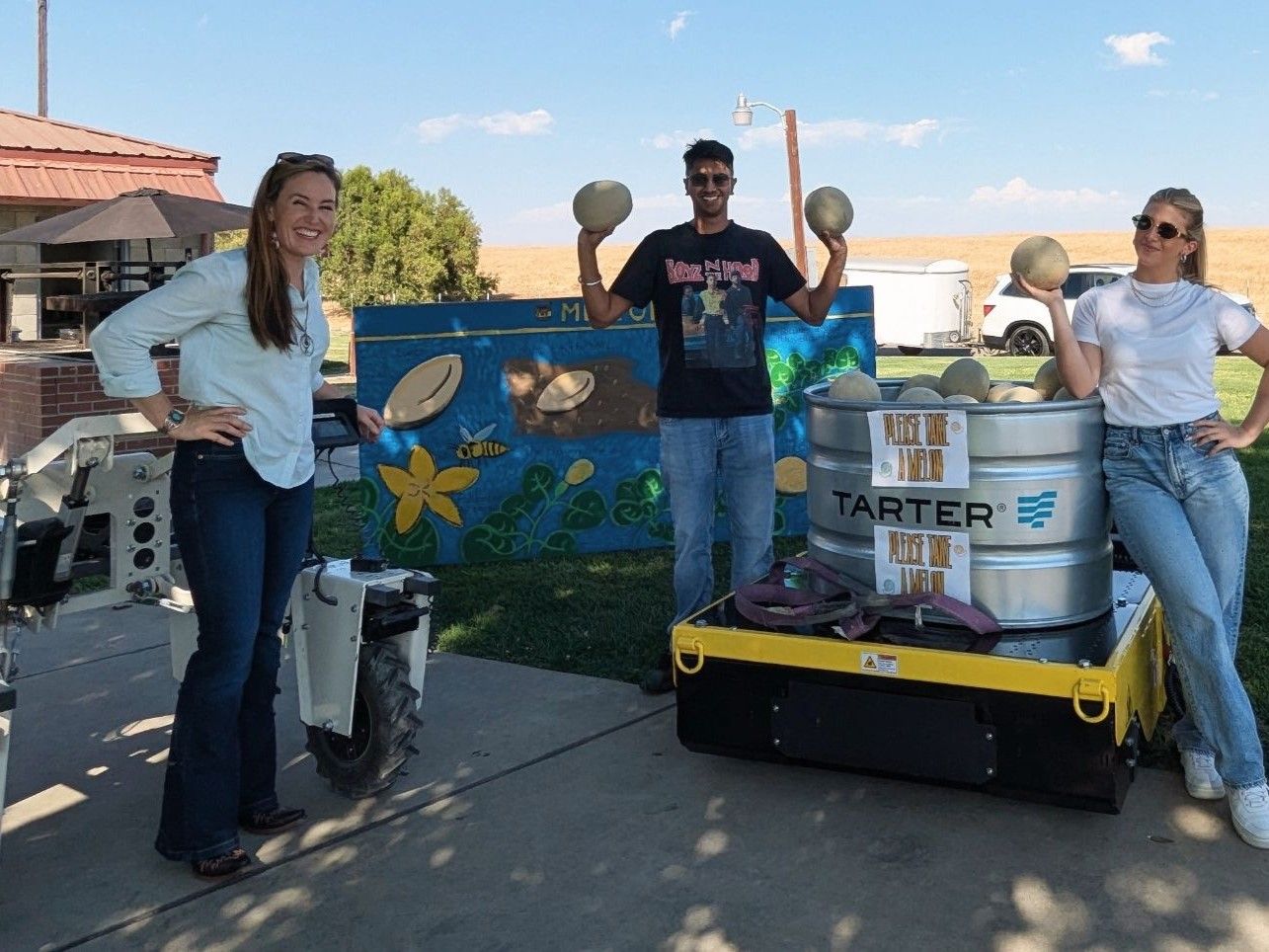 farm tech tours - harvest season